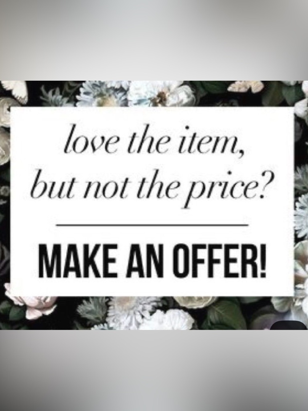 Make Me An Offer!!!
